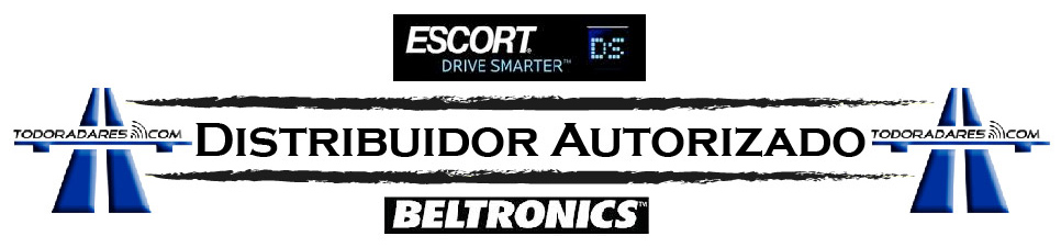 Distribuidor oficial detectores de radar Escort Beltronics 