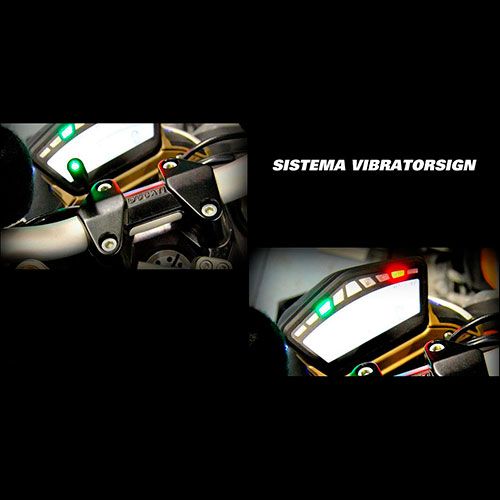 Vibratorsign detector radar moto