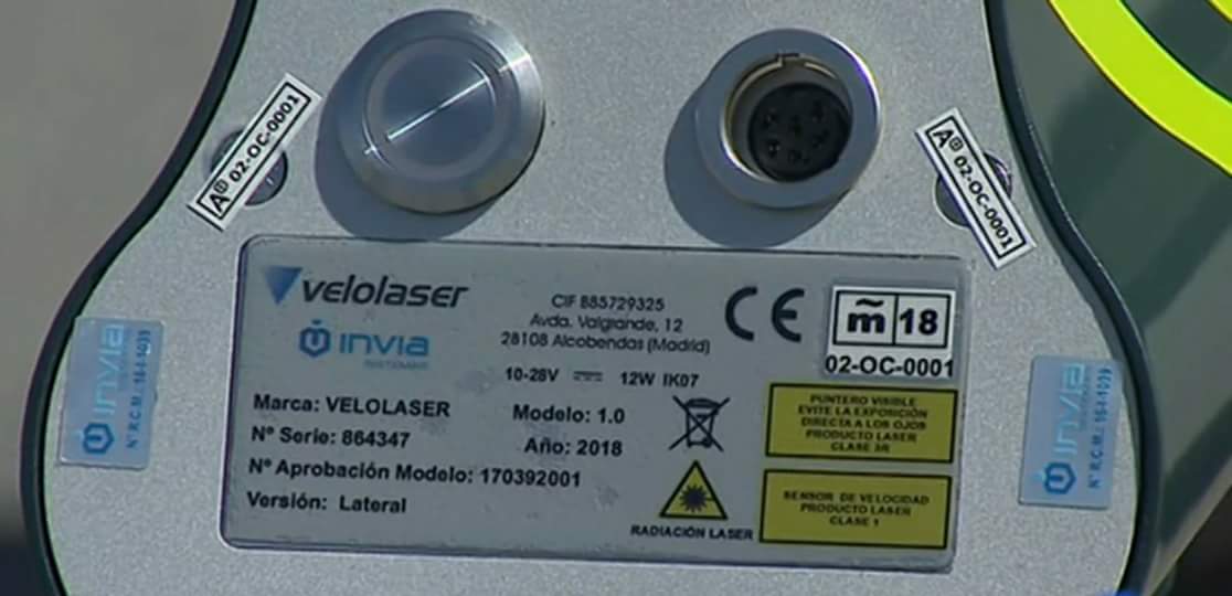 Pistola láser Velolaser laser 3R precaución