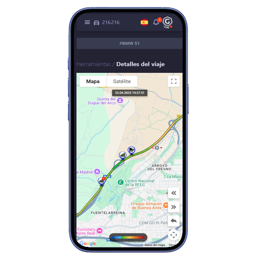 Genevo PROTECTOR - Detector de radar app - LIVE Cloud avisos en directo